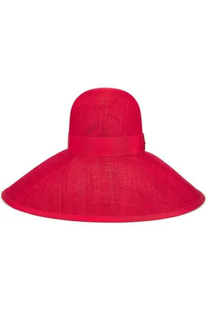 VALENTINO GARAVANI Large Brim Hat in Red