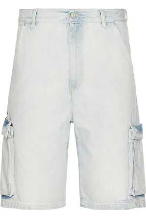 Le PÈRE Star Drover Cargo Short in Blue