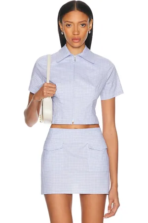 Alfie Sulta Top in Baby Blue