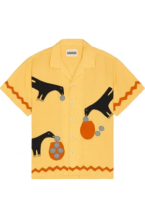 HARAGO Crow Applique Shirt in
