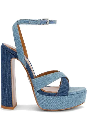 Retrofete Melodia Platform Heel in Blue