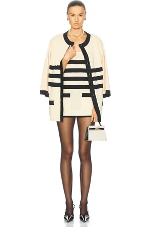 CHANEL 1993 Coco Knit Top & Cardigan Set in