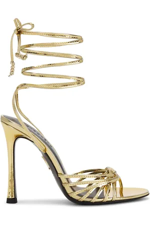 Retrofete Lucio Heel in Metallic Gold