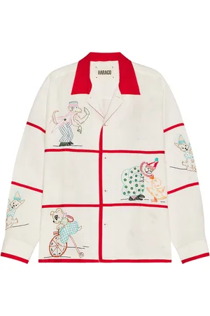 HARAGO Whimsy Embroidered Shirt in