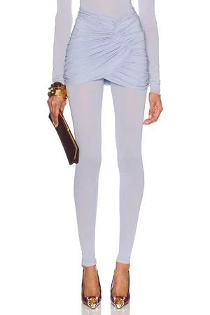 ALEXANDRE VAUTHIER Mini Wrap Skirt in Lavender