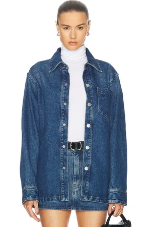 Ami Adc Overshirt in Denim-Medium