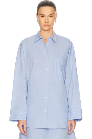 By Malene Birger Derris Top in Baby Blue