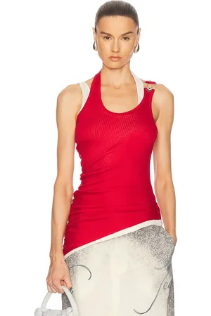 Jean Paul Gaultier Tank Top in Red