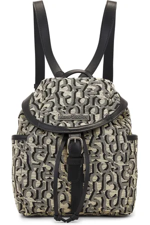 Acne Studios Mini Monogram Backpack in Nude