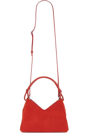 Staud Valerie Shoulder Bag in Red