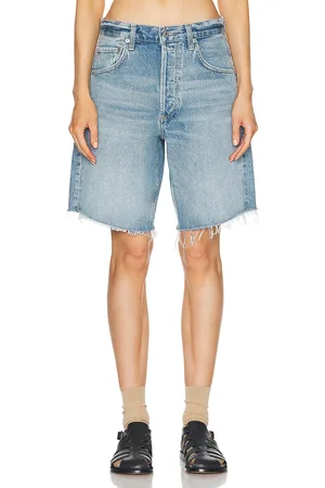Citizens of Humanity Ayla Short in Denim-Light