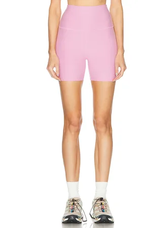 Beyond Yoga Spacedye Keep Pace Biker Short in Pink