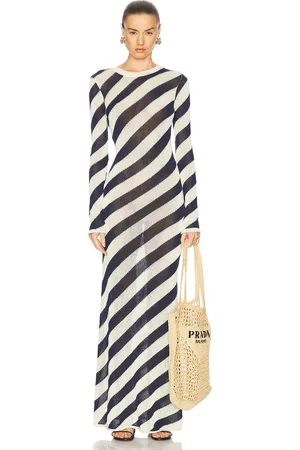 SER.O.YA Rubi Knit Maxi Dress in Navy