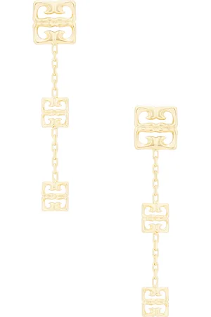 Givenchy 4G Liquid Pendant Earrings in Metallic Gold