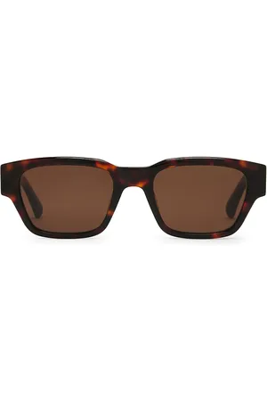 Ami Square Sunglasses in Brown