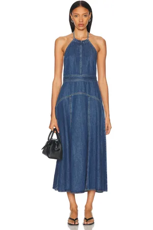 Ralph Lauren Sleeveless Day Dress in Blue