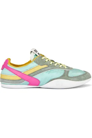 Miu Miu Sneaker in Sage,Teal