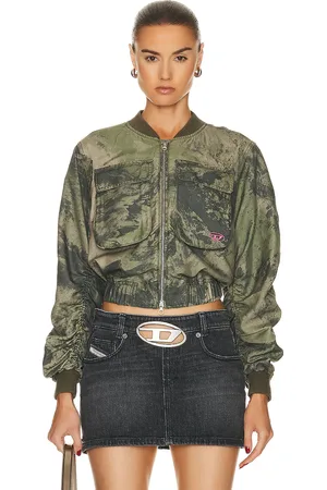 Diesel Cargo Jacket in Army