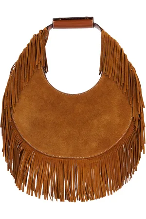 Staud Moon Tote Bag in Brown