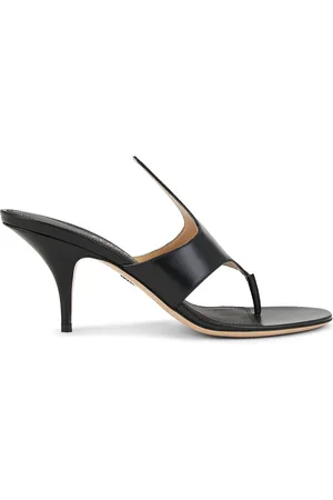 Salvatore Ferragamo Lyrai Sandal in Black