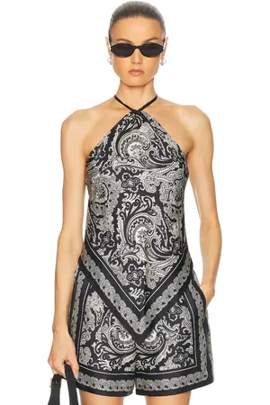 NILI LOTAN Audrey Silk Cami Top in Black