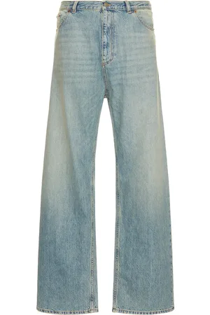 VALENTINO Denim Straight Jean in Blue