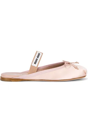 Miu Miu Mule Ballet Flat in Pink