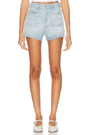 Citizens of Humanity Marlow Welt Pocket Short in Blue