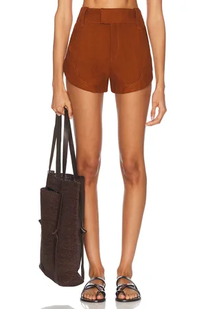 JOHANNA ORTIZ City Amulet Short in Cognac