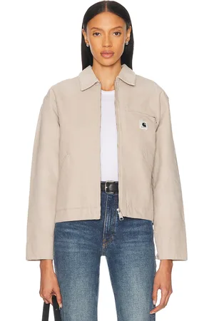 Carhartt OG Detroit Jacket in Beige