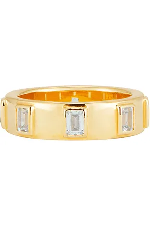 mega Chambers Ring in Metallic Gold