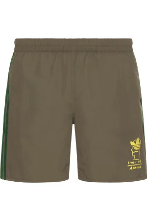adidas X Brain Dead Shorts in Brown