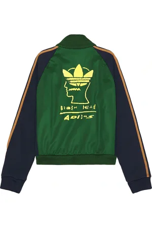 adidas X Brain Dead Track Top in Green