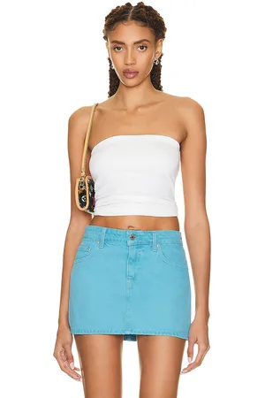 ENZA COSTA Silk Rib Tube Top in