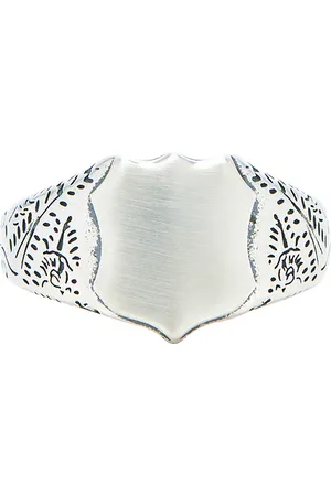 Serge DeNimes Shield Ring in Metallic