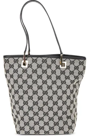 Gucci Vintage GG Bucket Tote Bag in