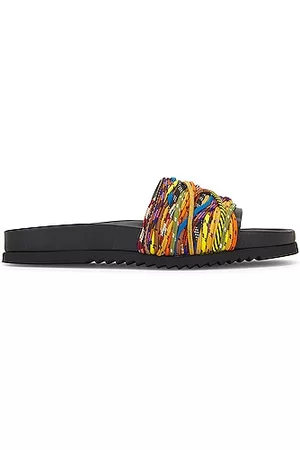 Burberry Furley Laces Sandal in Black