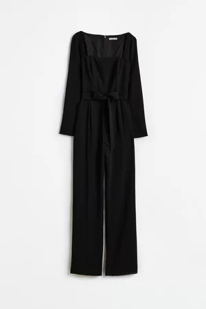 H&M Fitted jumpsuit - Black