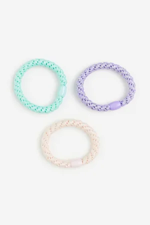 H&M 3-pack braided hair elastics