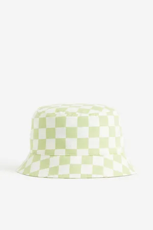 Bucket Hats in Green color for kids