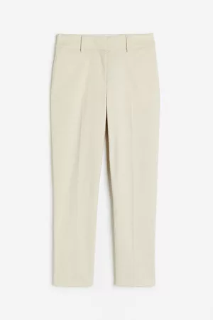 Casual trousers PAROSH  Slim trousers in cream color   RAISAD231021002