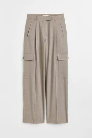 H&M Straight cargo trousers