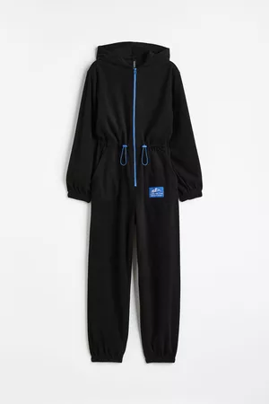 H&M Fleece jumpsuit - Black