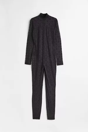 H&M Lace jumpsuit - Black