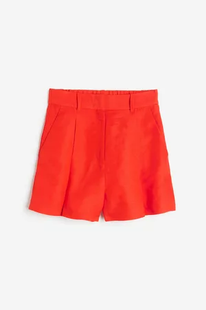 H&M Linen-blend Bermuda shorts