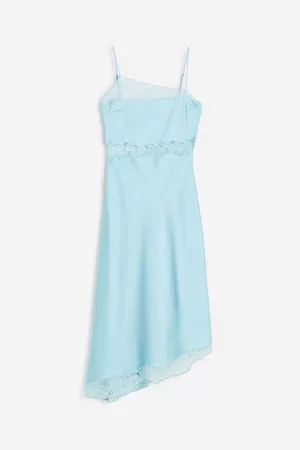 H&M Lace-trimmed slip dress