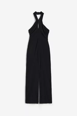 H&M Women Jumpsuits - Halterneck jumpsuit - Black