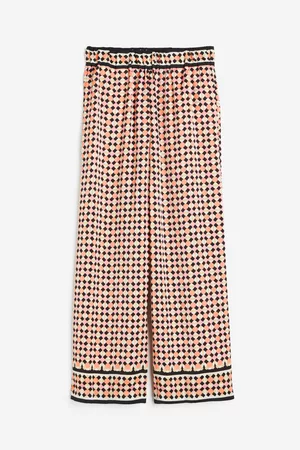 H and shop m patterned trousers