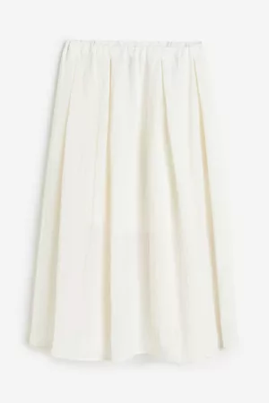 H&M Women Cargo Skirts - Wide twill skirt