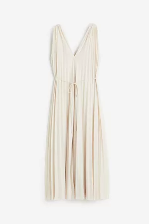 H&M Women Sleeveless Dresses - A-line pleated dress
